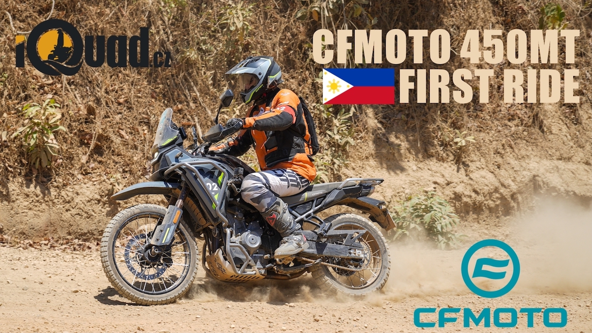 CFMOTO 450MT - první test z Filipín!